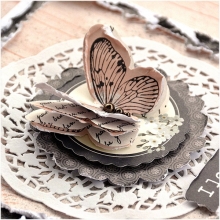 Papper Kaisercraft Ma Cherie Dainty Dekorationer DIY