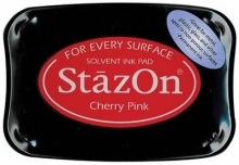 StazOn Stämpeldyna Cherry Pink Staz On till scrapbooking, pyssel och hobby