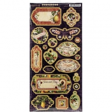 Chipboard Die Cuts Graphic 45 - Fruit & Flora