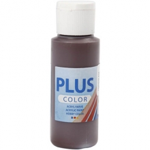 Akrylfärg PLUS Color 60 ml - Chocolate
