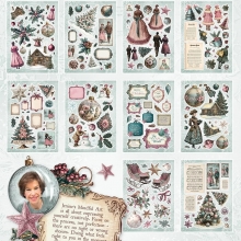 Die-Cut Paper Elements A5 - Christmas Blush - Studio Light