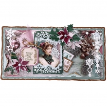 Die-Cut Paper Elements A5 - Christmas Blush - Studio Light