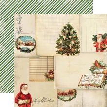 Papper Carta Bella Christmas Time Cards till scrapbooking, pyssel och hobby