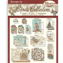 Card Collection - Christmas Greetings - Stamperia