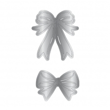 Dies Crafters Companion - Christmas Bows - 2 st