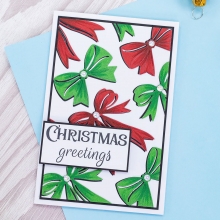 Dies Crafters Companion - Christmas Bows - 2 st