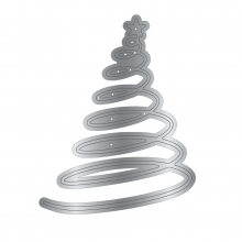 Dies Crafters Companion - Swirl Christmas Tree