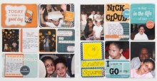 Albums Made Easy 12”x12” We R Memory Keepers Black Classic Leather Postbound Album 12 Tum