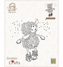 Clear Stamp Nellie Snellen Little Lammy - It´s Snowing