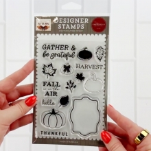 Clearstamps Carta Bella - Here Comes Autumn - 15 stämplar