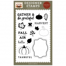 Clearstamps Carta Bella - Here Comes Autumn - 15 stämplar