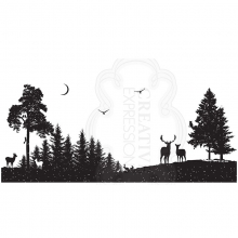 Stämpel EZ-monterad Creative Expressions Moonlit Gathering Stämpeltillverkare