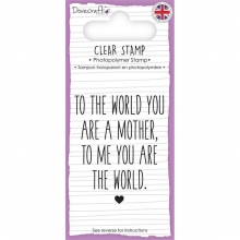 Dovecraft Clear Stamp Mother Clearstamps Silkonstämpel