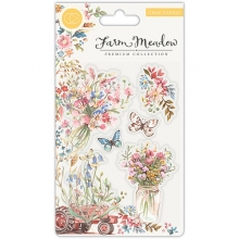 Clearstamps Craft Consortium - Farm Meadow - Florals
