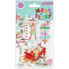 Clearstamps Craft Consortium - Made by Elves - Sleigh