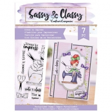 Clearstamps Crafter's Companion - Sassy & Classy - Dress To Impress
