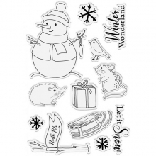 Clearstamps Crafter's Companion - Watercolour Christmas - Winter Wonderland