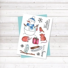 Clearstamps Crafter's Companion - Watercolour Christmas - Winter Wonderland