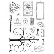 Clearstamps Creative Expressions - Hinge & Bracket