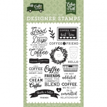 Clearstamps Echo Park - Coffee and Friends - Coffee Addict