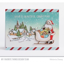 Clearstamps My Favorite Things Special Delivery from Santa Julstämplar