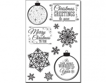 Clearstamps Kaisercraft Silver Bells Silkonstämpel