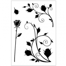 Clearstamp Studio Light - Rose Swirl