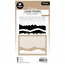 Clearstamp A6 - Winter Landscape - Studio Light