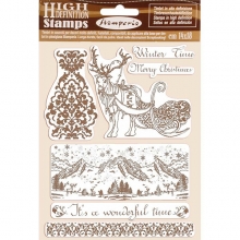 Cling Stamps Stamperia - Christmas - Winter Time