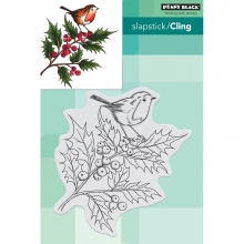Cling Stamp Penny Black - Cheerful Christmas