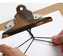 Clipboard Knytplatta stl. 32x47 cm Flätstickoch knytredskap