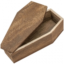 Idea-Ology Wooden Vignette Box Coffin Tim Holtz Halloweenpyssel Höstpyssel