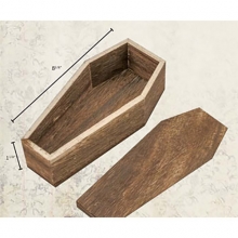 Idea-Ology Wooden Vignette Box Coffin Tim Holtz Halloweenpyssel Höstpyssel