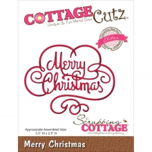 CottageCutz Dies Merry Christmas Cottage Cutz