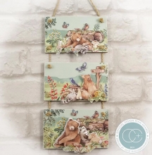 Paper Pack Craft Consortium In The Forest 12x12 Tum Papperspack 12