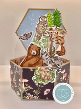 Paper Pack Craft Consortium In The Forest 12x12 Tum Papperspack 12