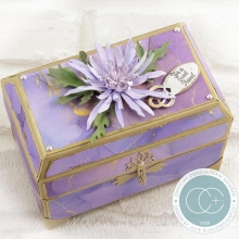 Paper Pad Craft Consortium Ink Drops Dusk 6x6 Tum Pappersblock 4 8