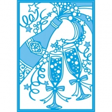 Create-a-Card Dies Crafters Companion Champagne Celebrations