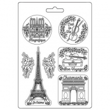 Soft Mould A4 Stamperia - Oh la la! - Tour Eiffel