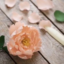 Kräppapper 25x60 cm - 8 Ark - Kräppapperblomma Crepe Paper Flower