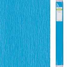 Kräppapper 50 x 250 cm - Sky Blue - 60% Stretch