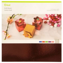 Cricut Kraft Board - Foil Jewels - 30 ark - 12x12 Tum