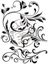Clearstamps Swirls Marianne Design Silkonstämpel