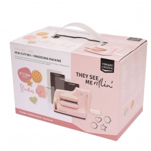 Stansmaskin Cut Easy Mini A7 - Die-Cutting and Embossing - Pink