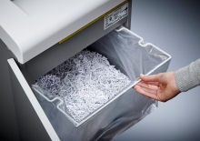 Dokumentförstörare DAHLE 416 Office Shredder Klass 4 Pappersstrimlare