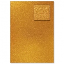 Glitter Papper A4  - Guld - 200 g