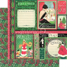 Paper Pack Graphic 45 Fashion Forward 12x12 Tum
