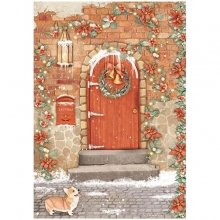 Decoupage Papper Stamperia - All Around Christmas