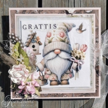 Decoupage Papper Alchemy of Art - Gnome