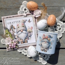 Decoupage Papper Alchemy of Art - Gnome